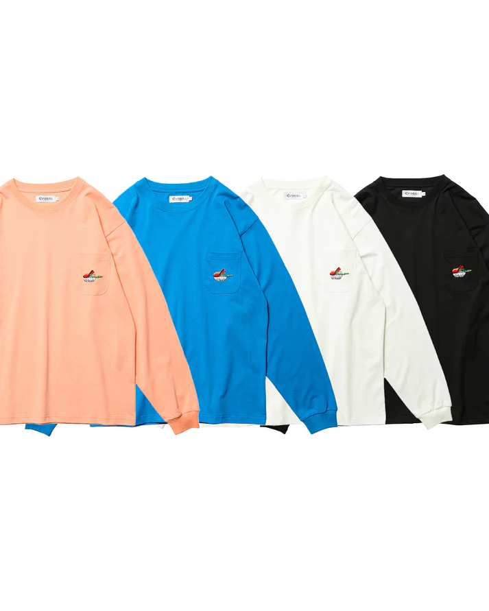 NEW SUSHI POCKET LS TEE