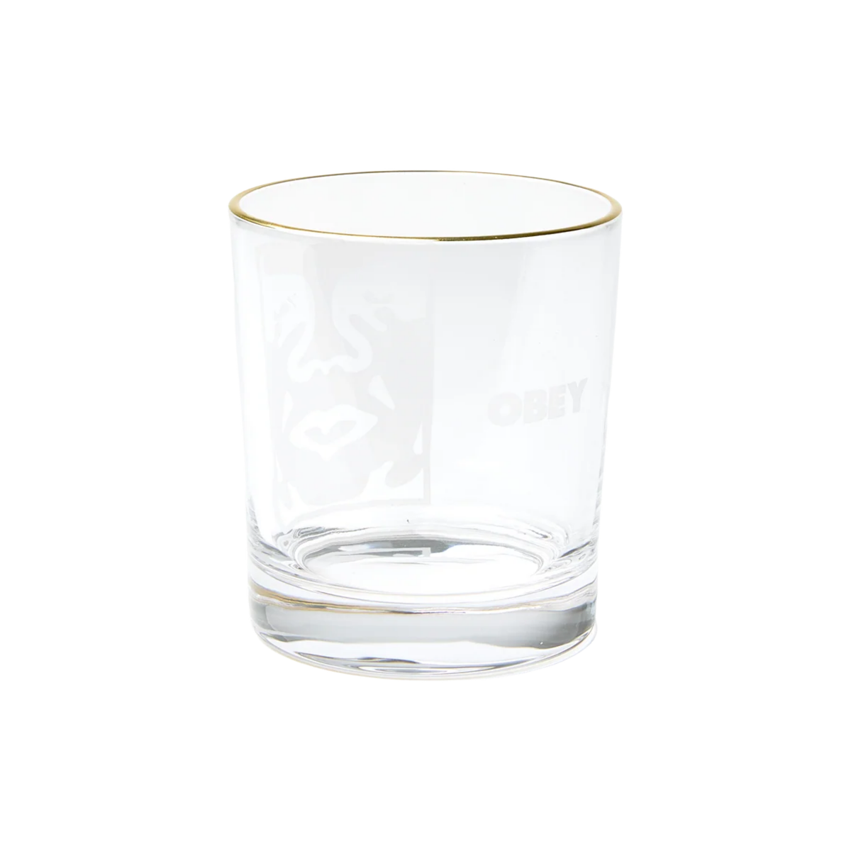 BOLD LOGO DRINKING GLASS