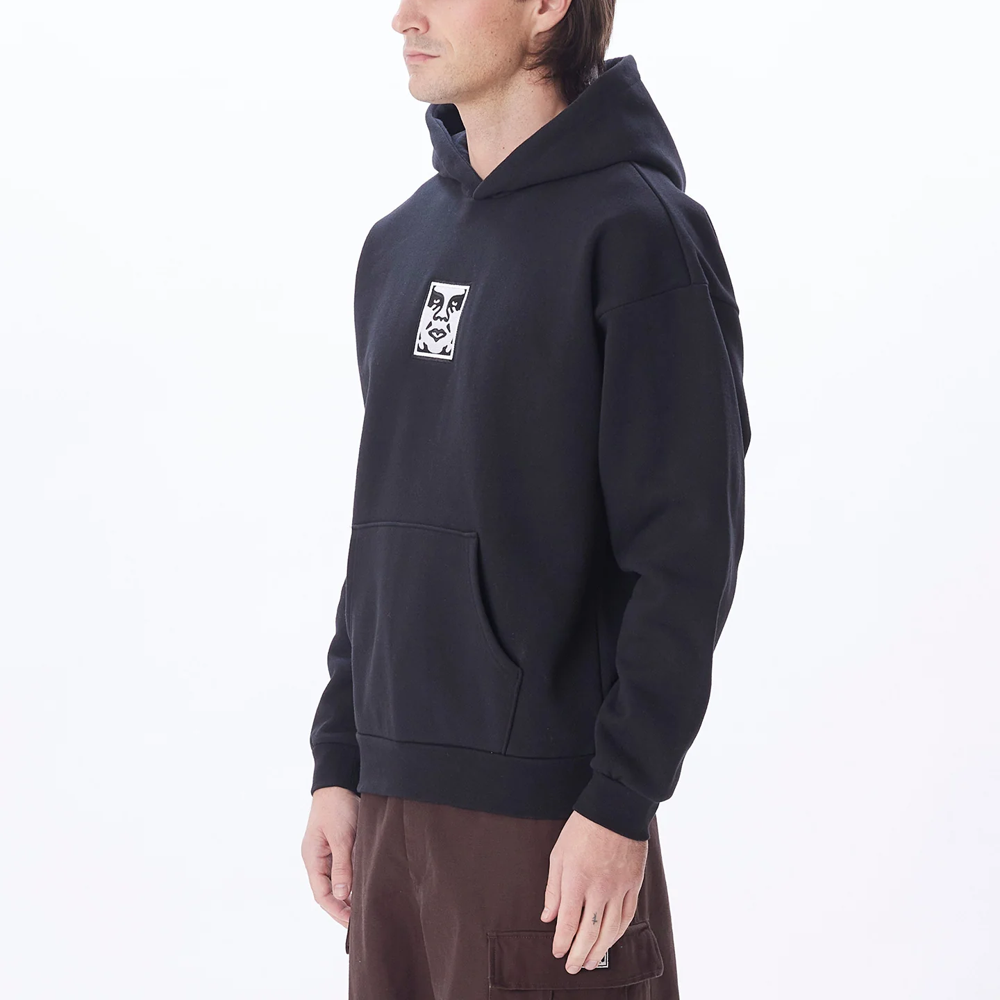 OBEY ICON EXTRA HEAVY PULLOVER HOOD II