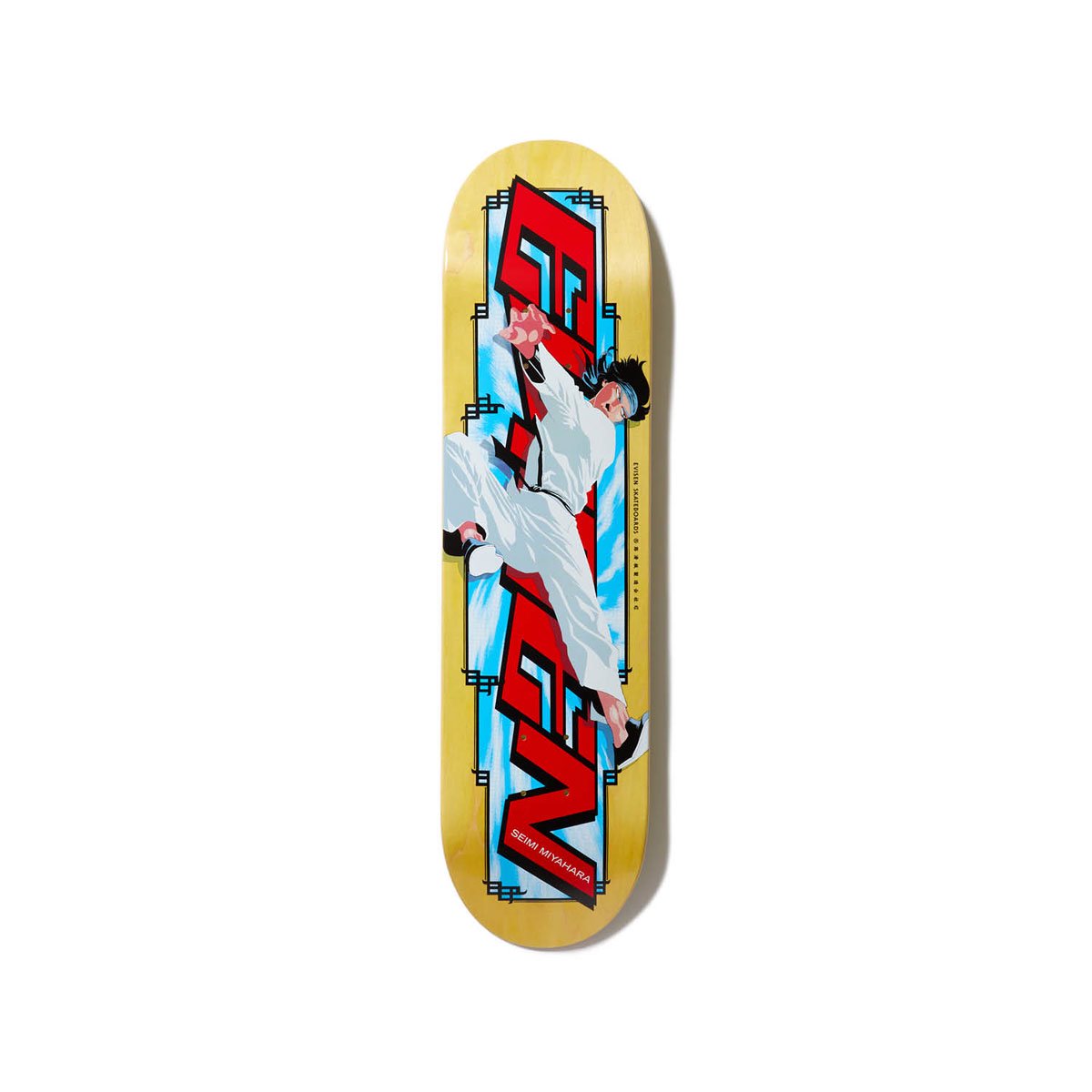 EVISEN SKATEBOARDS SEIMI MIYAHARA / WAX ON KID – BAMBOOtique