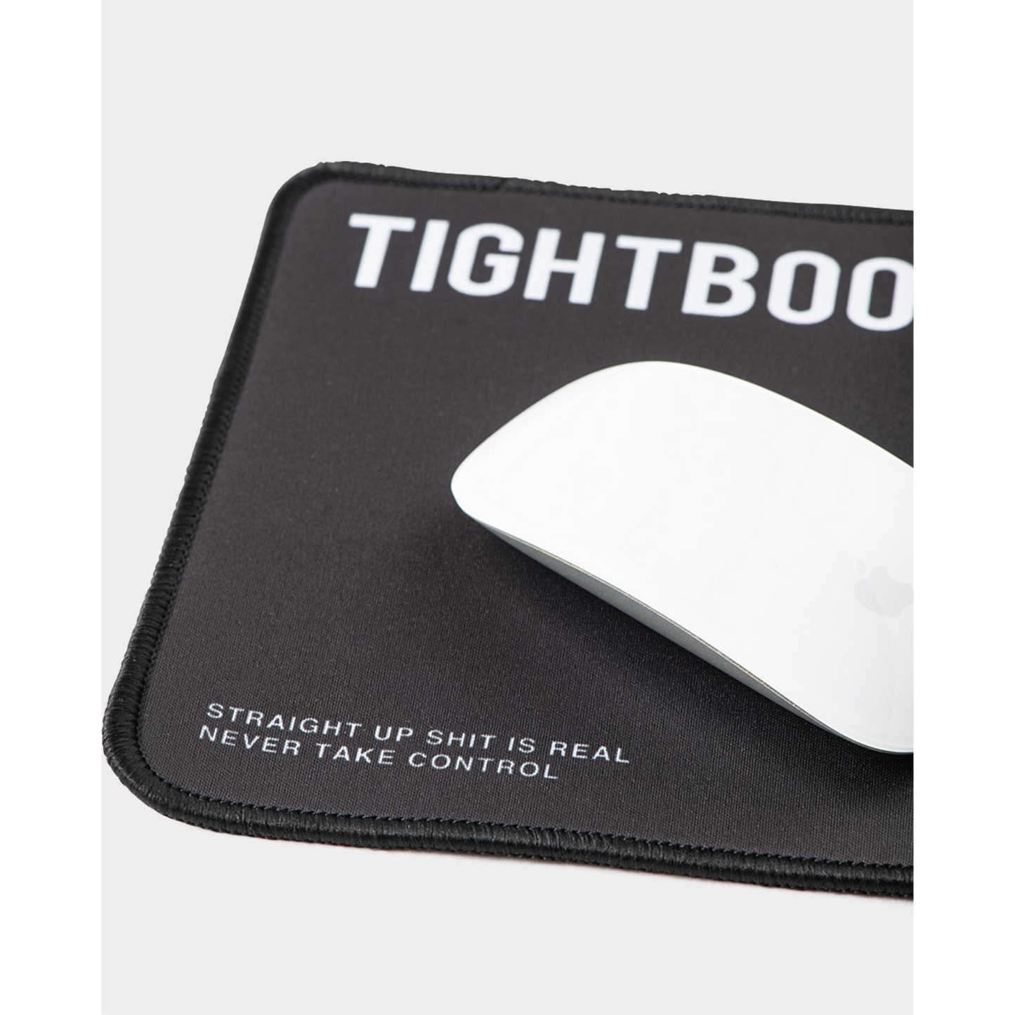 TIGHTBOOTH LABEL LOGO MOUSE PAD