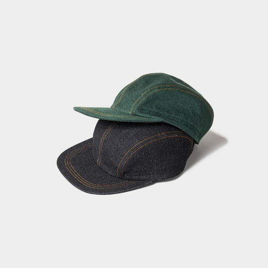 SIDE LOGO DENIM CAMP CAP