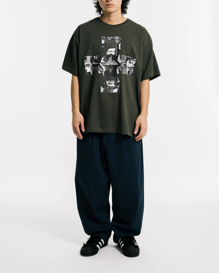 SHURIKEN CAPSULE TECH TEE - CHARCOAL