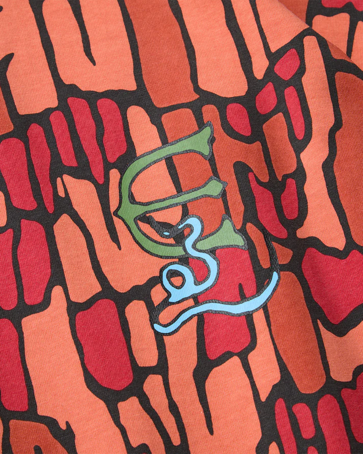 OVERLAND 2.5 TEE - ORANGE CAMO