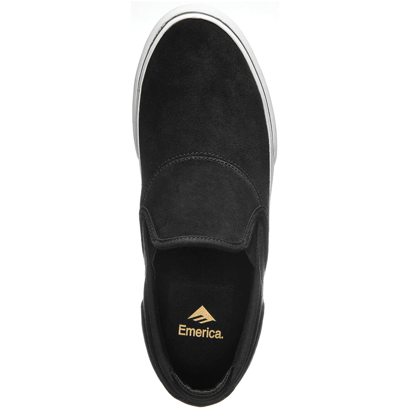 EMERICA WINO G6 SLIP-ON BLACK/WHITE
