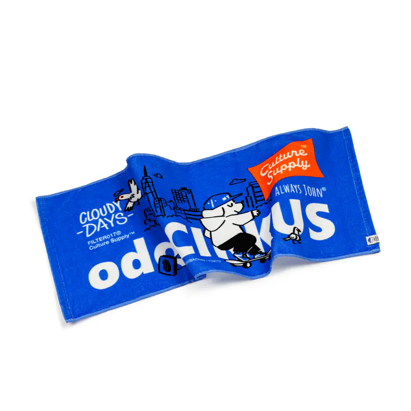 odd CIRKUS X ALWAYS JOHN | Towel by FILTER017® Culture Supply™ 棉質運動毛巾