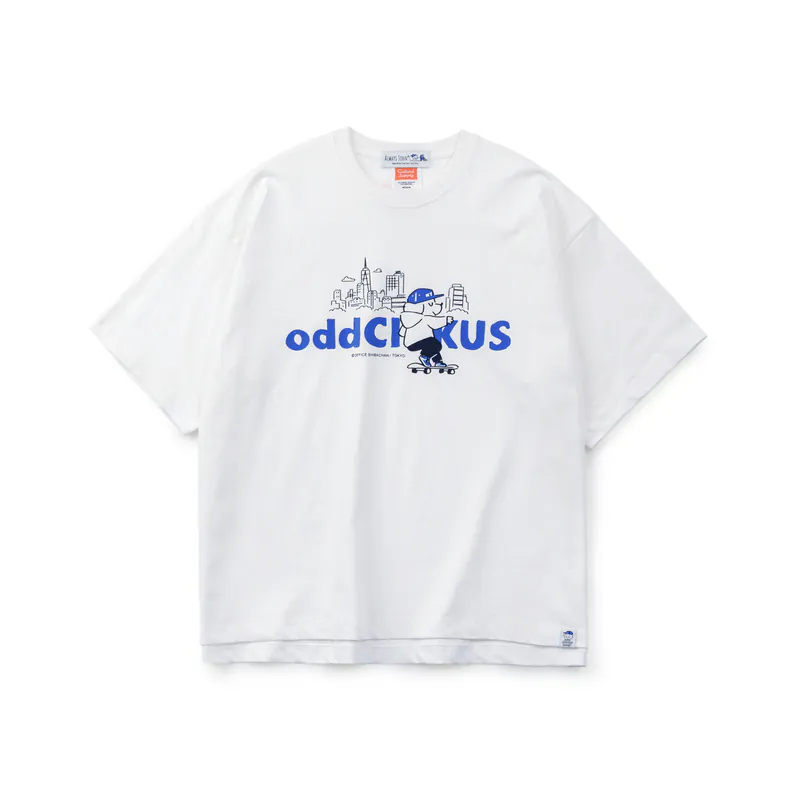 ODD AND JOHN | City Graphic Tee by FILTER017® Culture Supply™ 圖像短Tee 城市款/白
