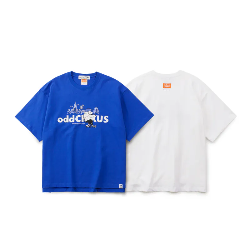 ODD AND JOHN | City Graphic Tee by FILTER017® Culture Supply™ 圖像短Tee 城市款/白