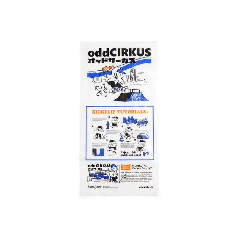 odd CIRKUS X ALWAYS JOHN | ASTLEY LOW special-John Blue by FILTER017® Culture Supply™ 低筒運動鞋/藍色款