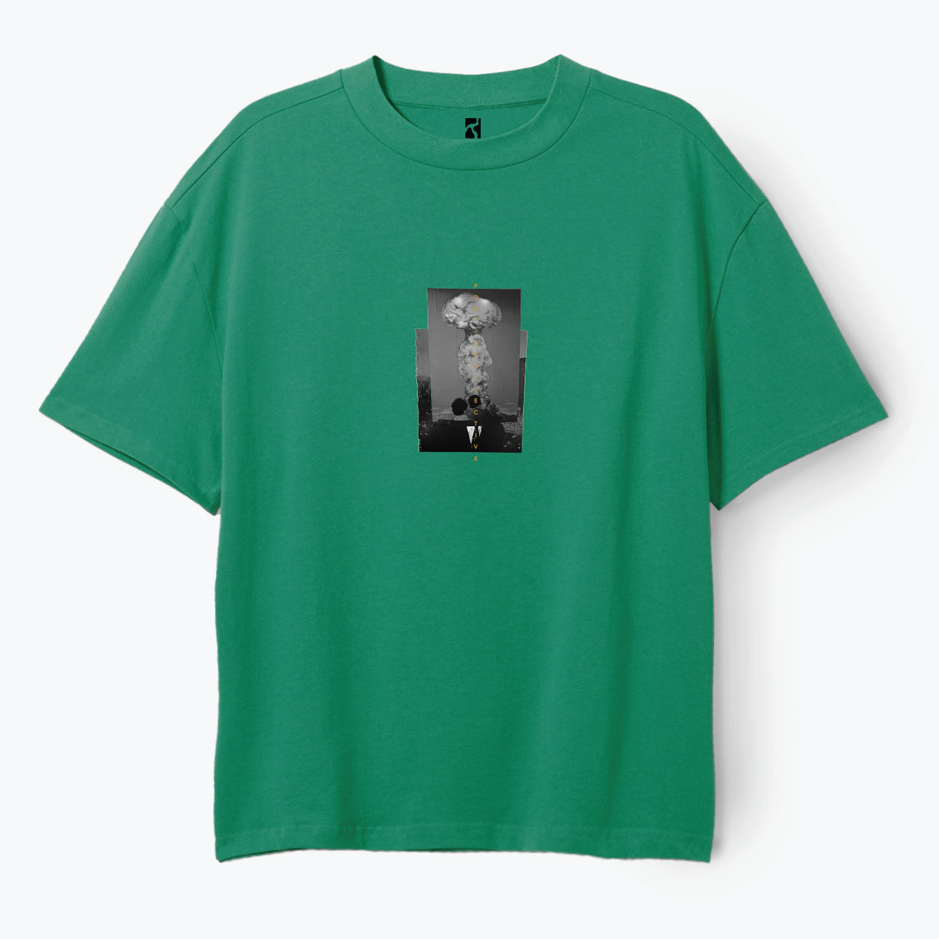 POETIC COLLECTIVE BIG BANG TEE - GREEN