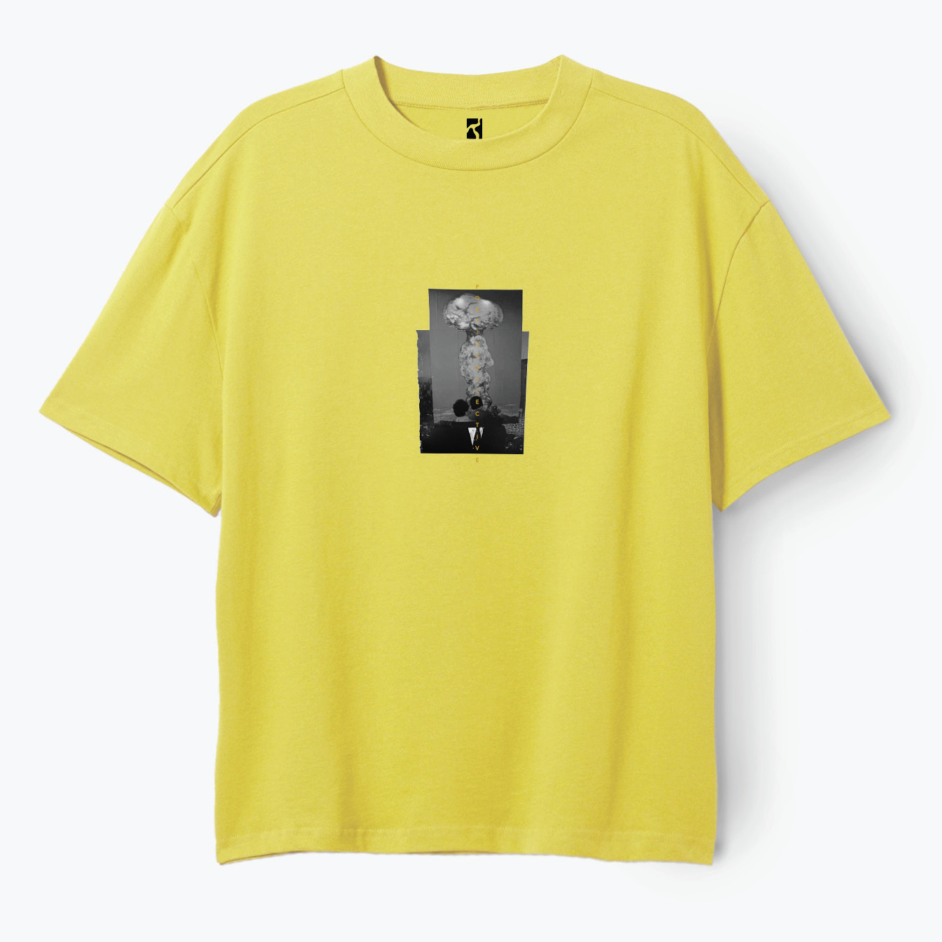 POETIC COLLECTIVE BIG BANG TEE - YELLOW
