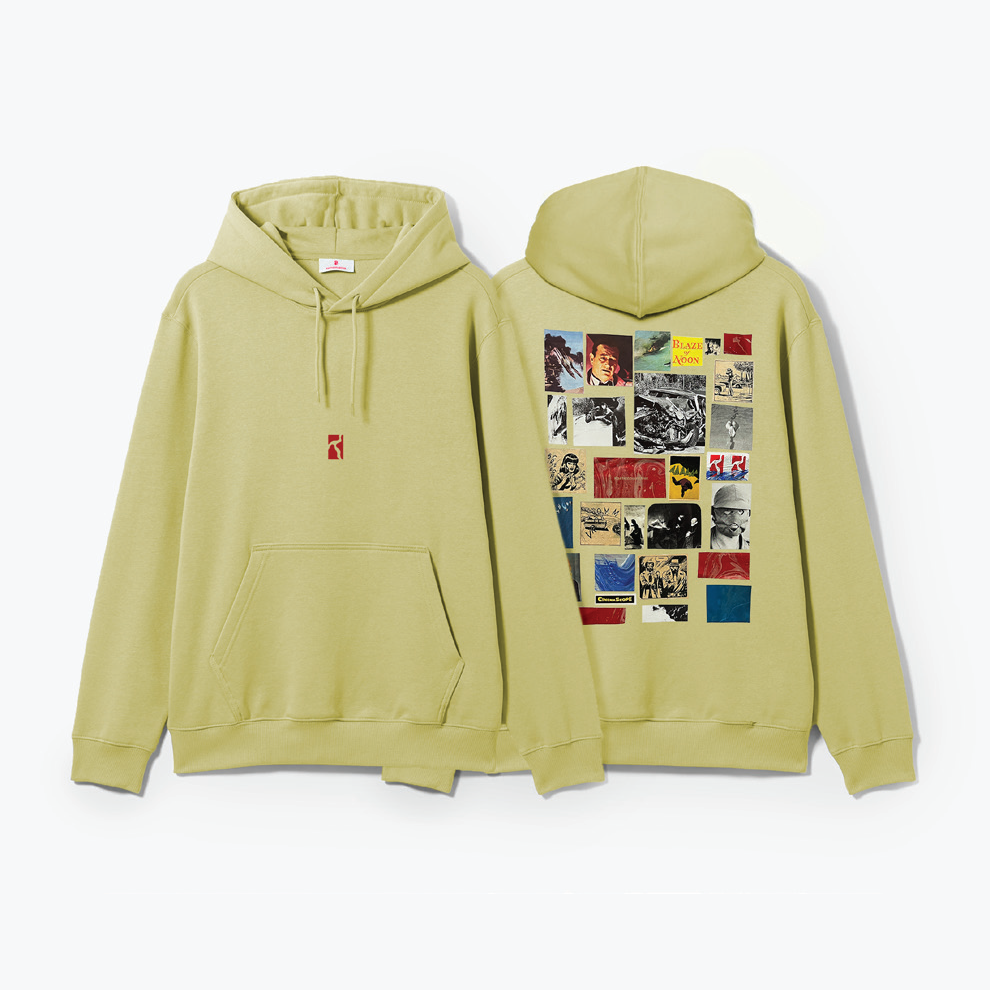 POETIC COLLECTIVE BLAZE OF NOON HOODIE - CITRUS