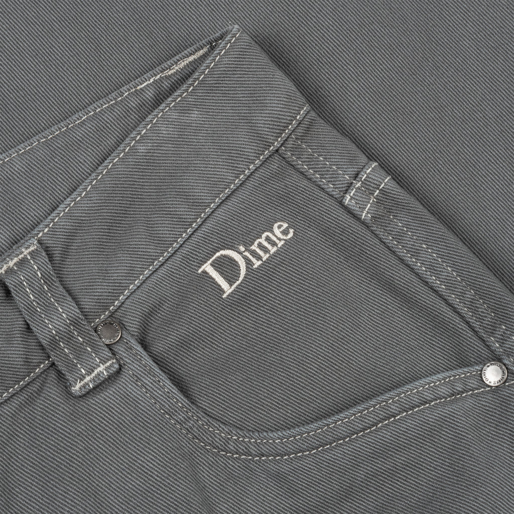 DIME CLASSIC BAGGY DENIM PANTS DARK GREY