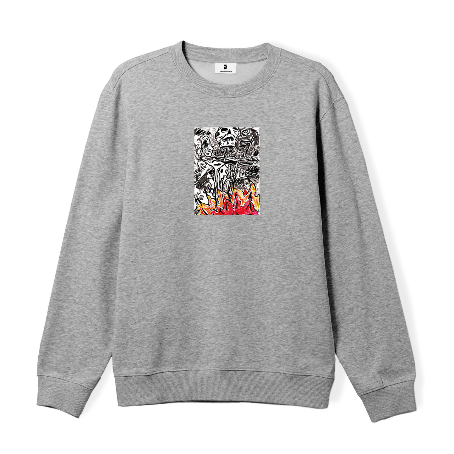 Burning Skull Crewneck