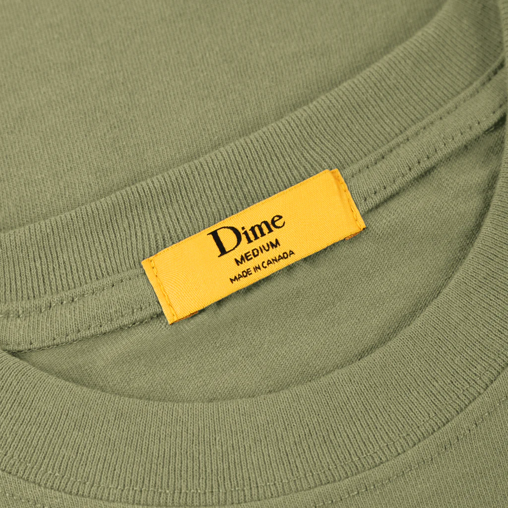 DIME LARA T-SHIRT ARMY GREEN