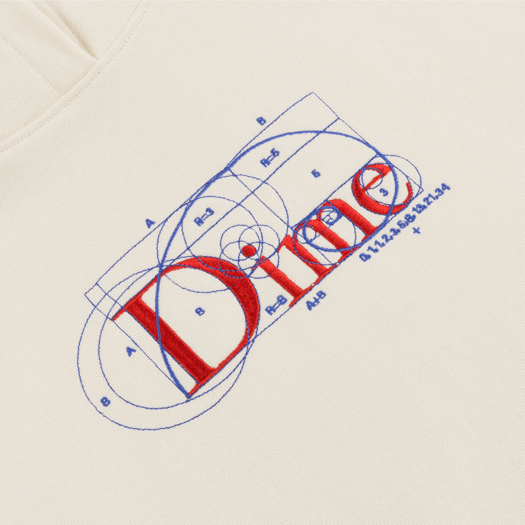 DIME CLASSIC RATIO HOODIE BONE