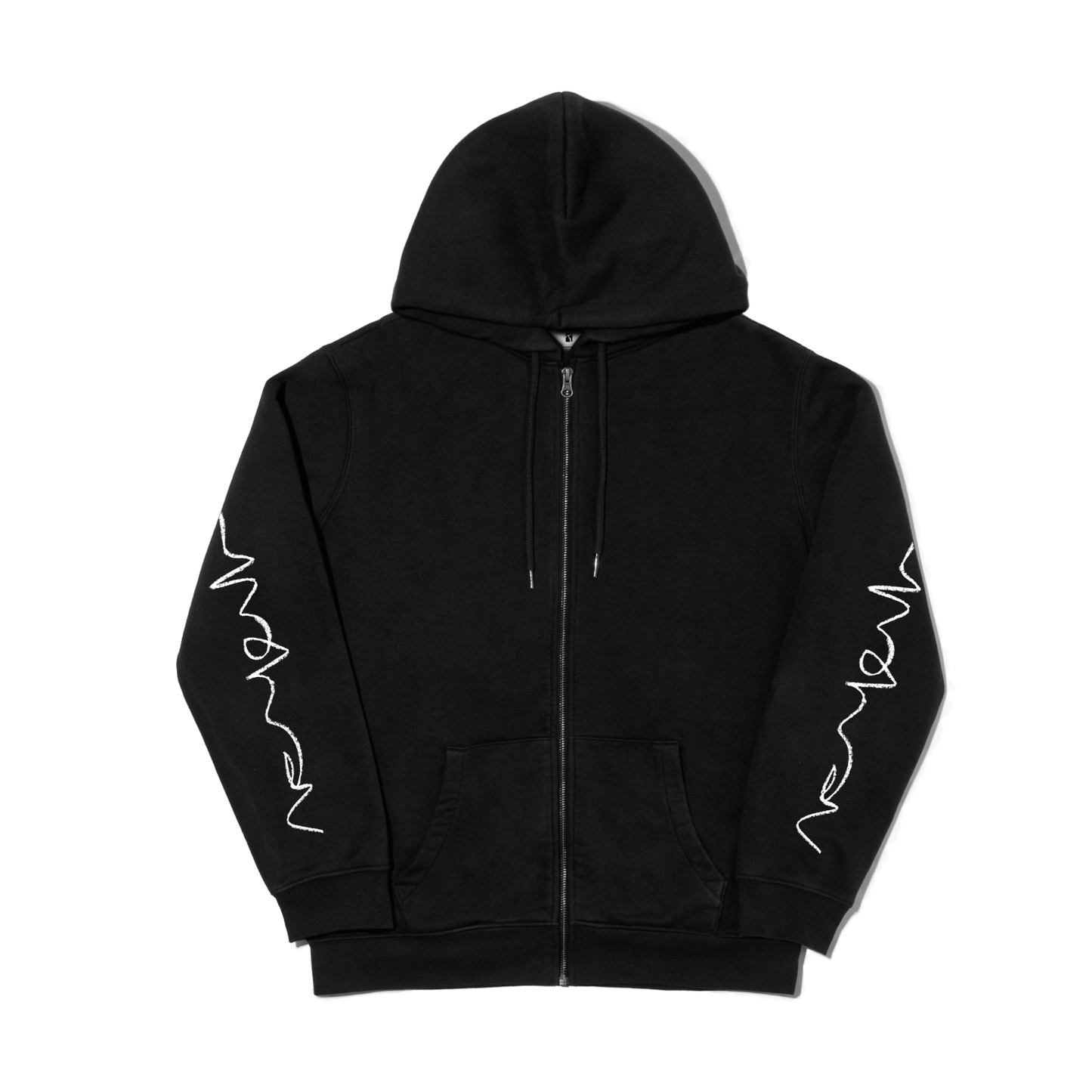 Crayon Arm Zip Hoodie