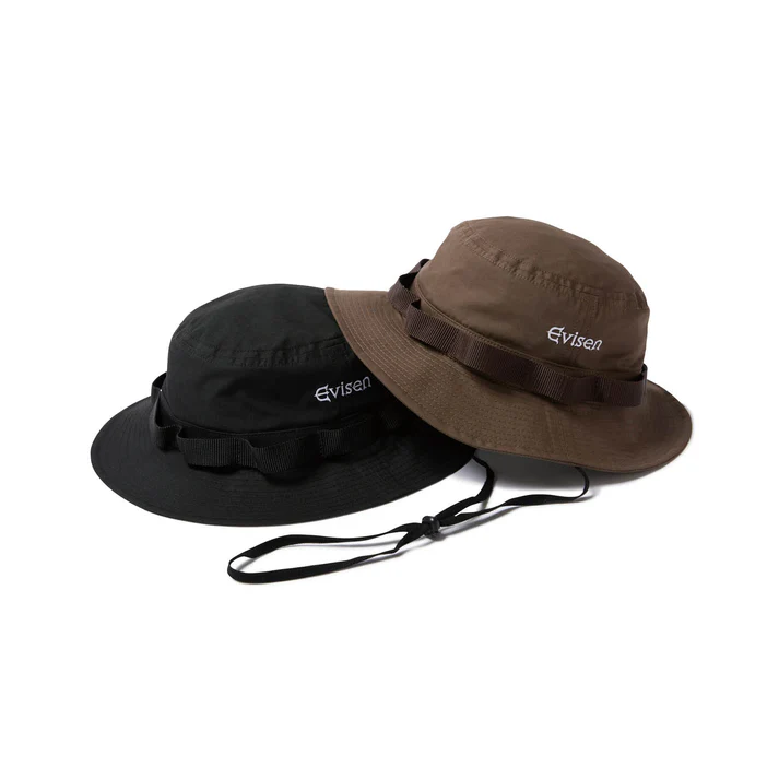 EVISEN LOGO MILITARY HAT - BLACK