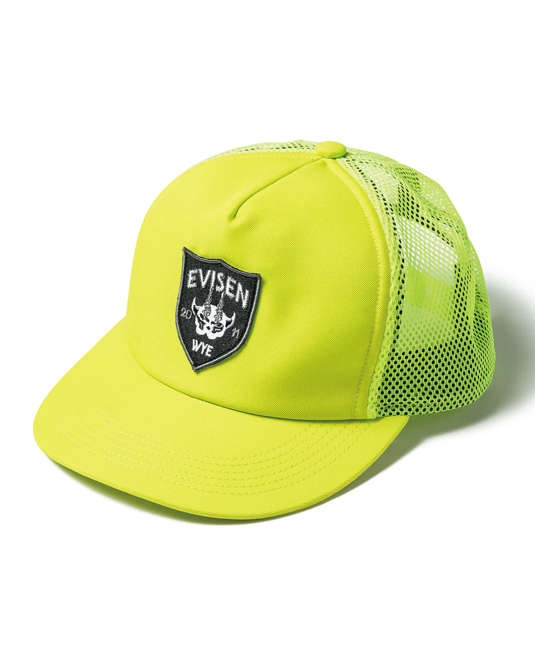 EMBLEM MESH CAP - NEON YELLOW