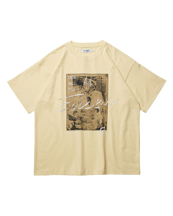 TIME WILL TELL TEE - BANANA