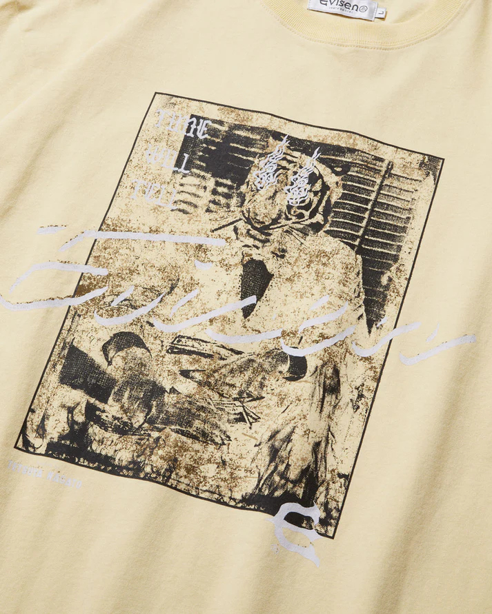 TIME WILL TELL TEE - BANANA