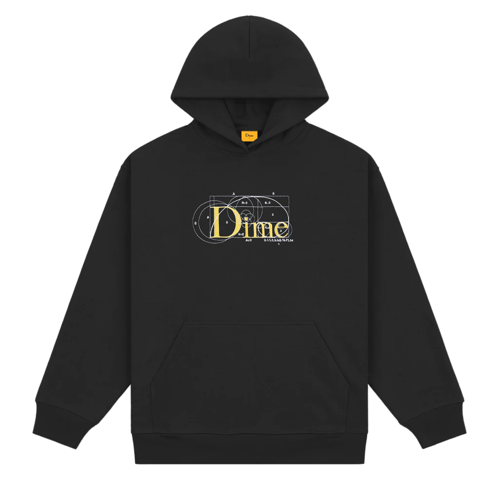 DIME CLASSIC RATIO HOODIE BLACK – BAMBOOtique