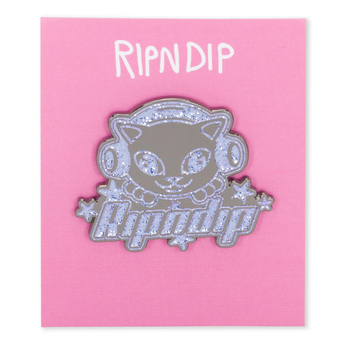 RIPNDIP KAWAII NERM GLITTER PIN (MULTI)