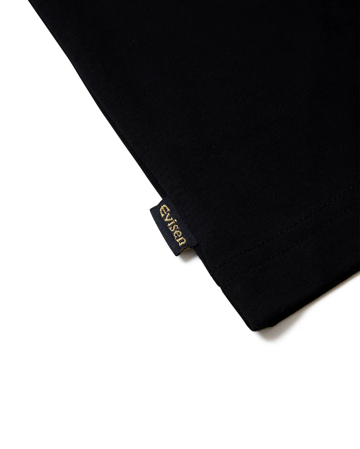 JULIEN E LOGO TECH TEE - BLACK