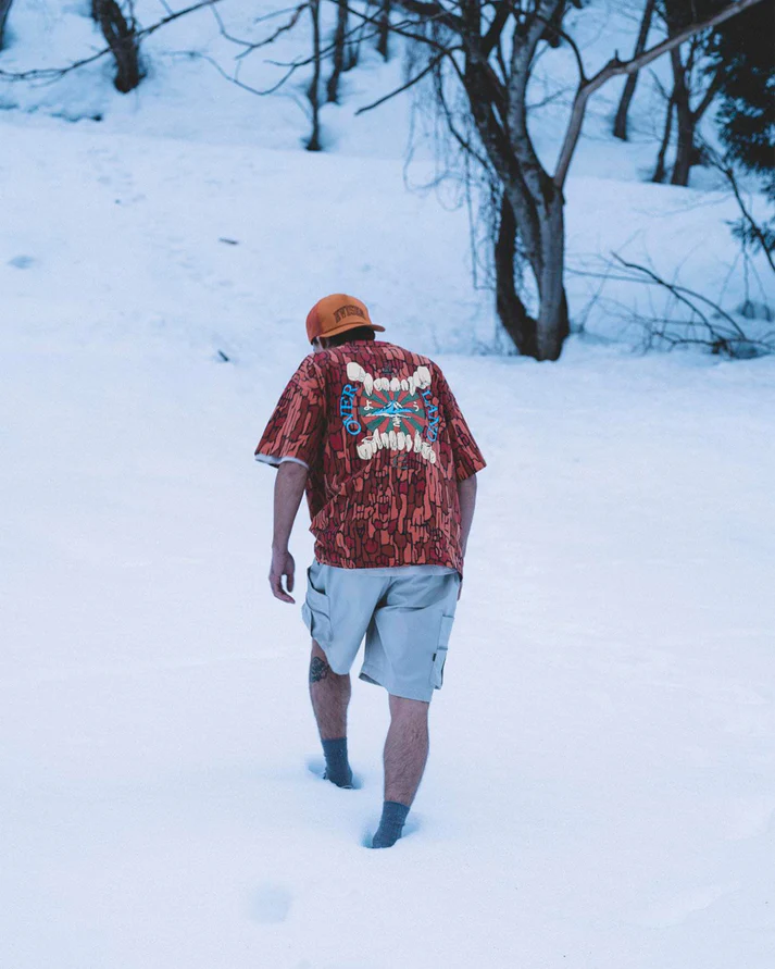 OVERLAND 2.5 TEE - ORANGE CAMO