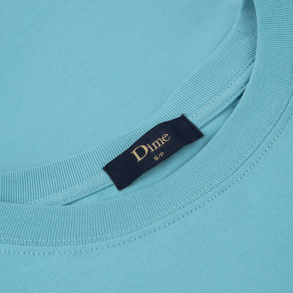 DIME LOCK T-SHIRT OCEAN BLUE