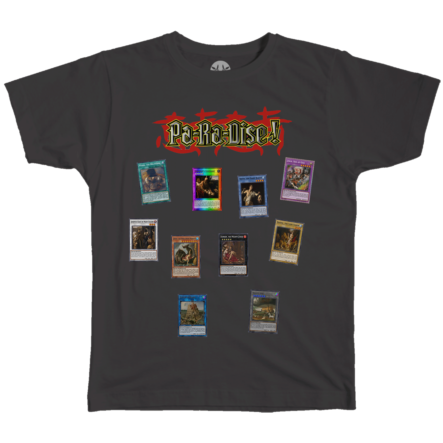 PARADISE PA-RA-DISE! BIBLE CARDS S/S TEE