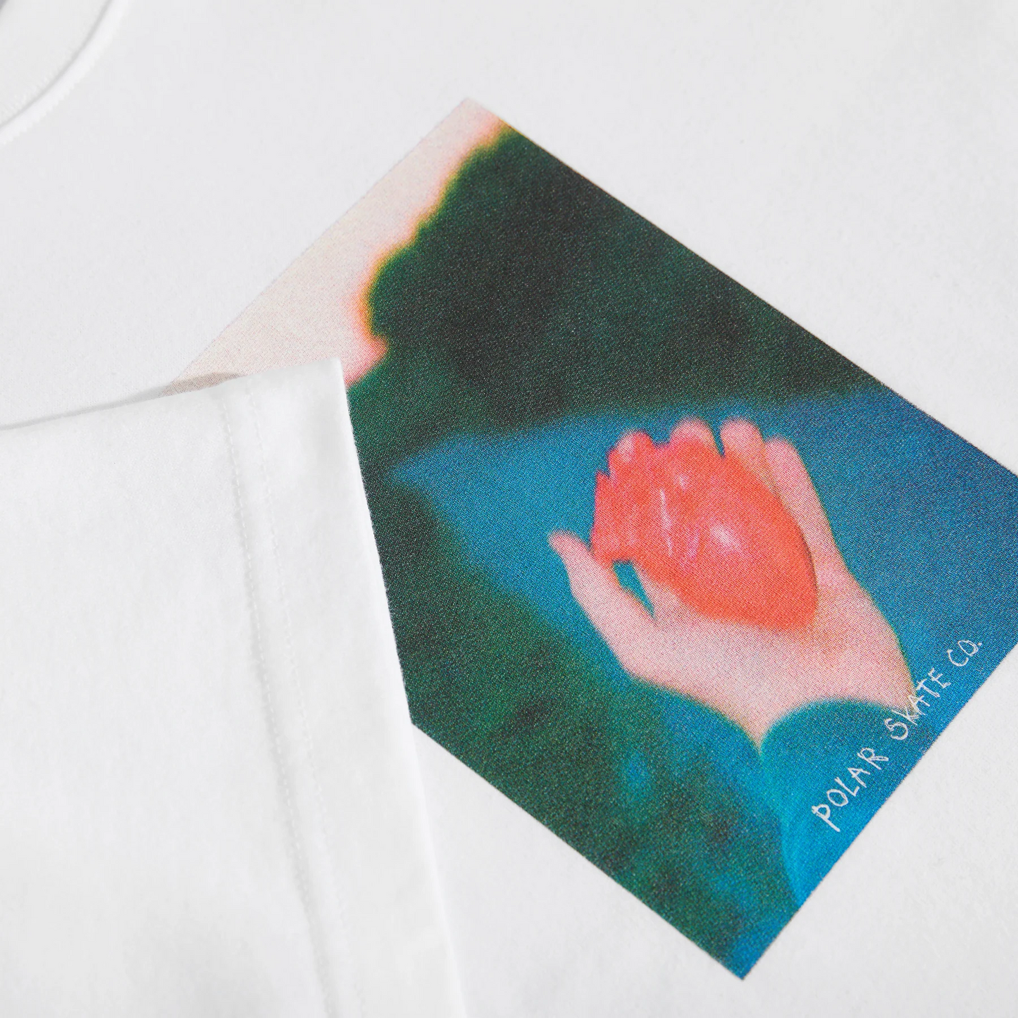 Heart in Hand - White