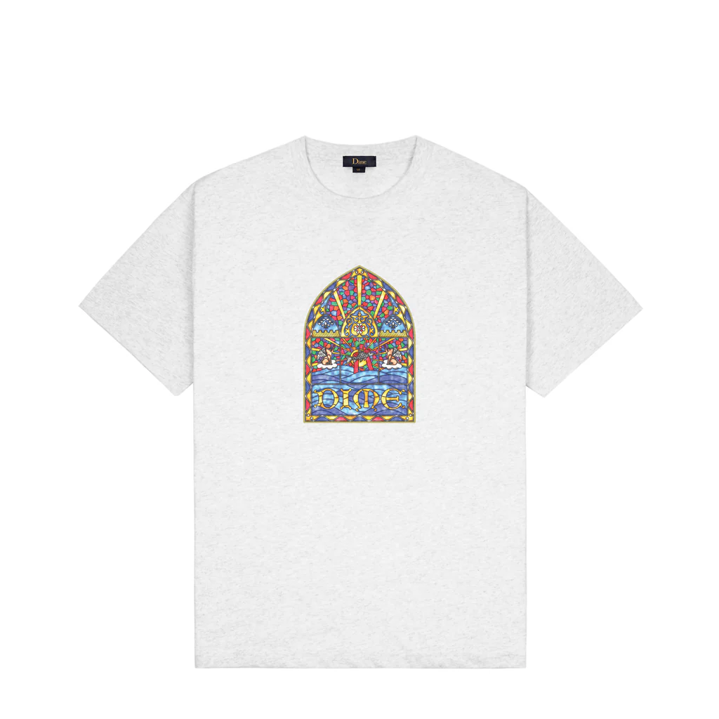DIME HOLY T-SHIRT ASH