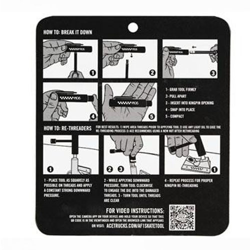 ACE AF1 Skate Tool 收納式/滑板工具