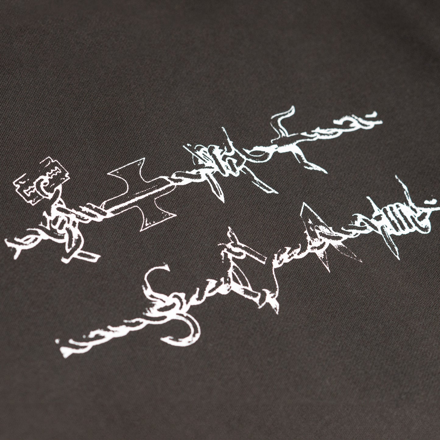 TIMESCAN BARBWIRE CREWNECK