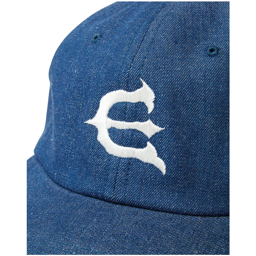 EVISEN ENN DENIM ONE-UP 6 PANEL - BLUE