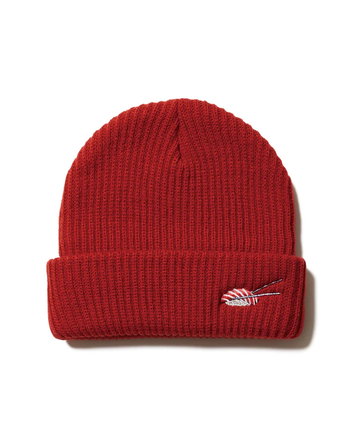 EVISEN E SUSHI BEANIE - BRICK