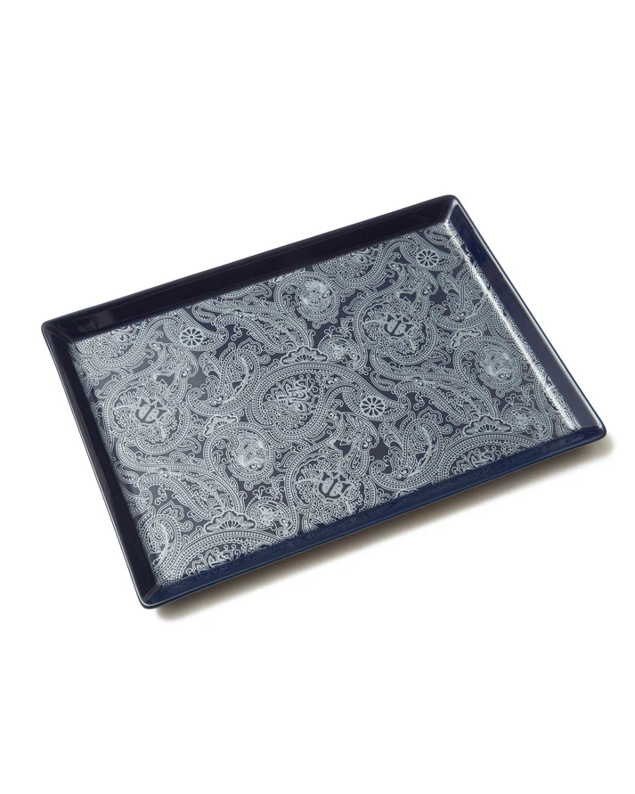 EIVSEN SQUARE PLATE - NAVY