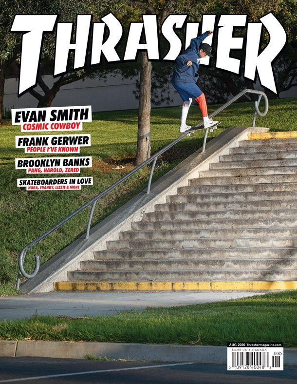 THRASHER MAGAZINE AUGUST 2020 ISSUE #481