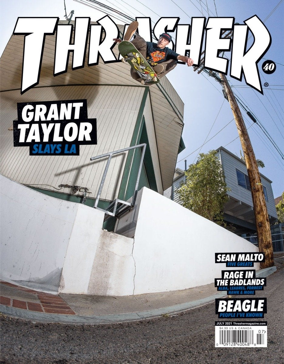 THRASHER MAGAZINE JULY 2021 ISSUE #492