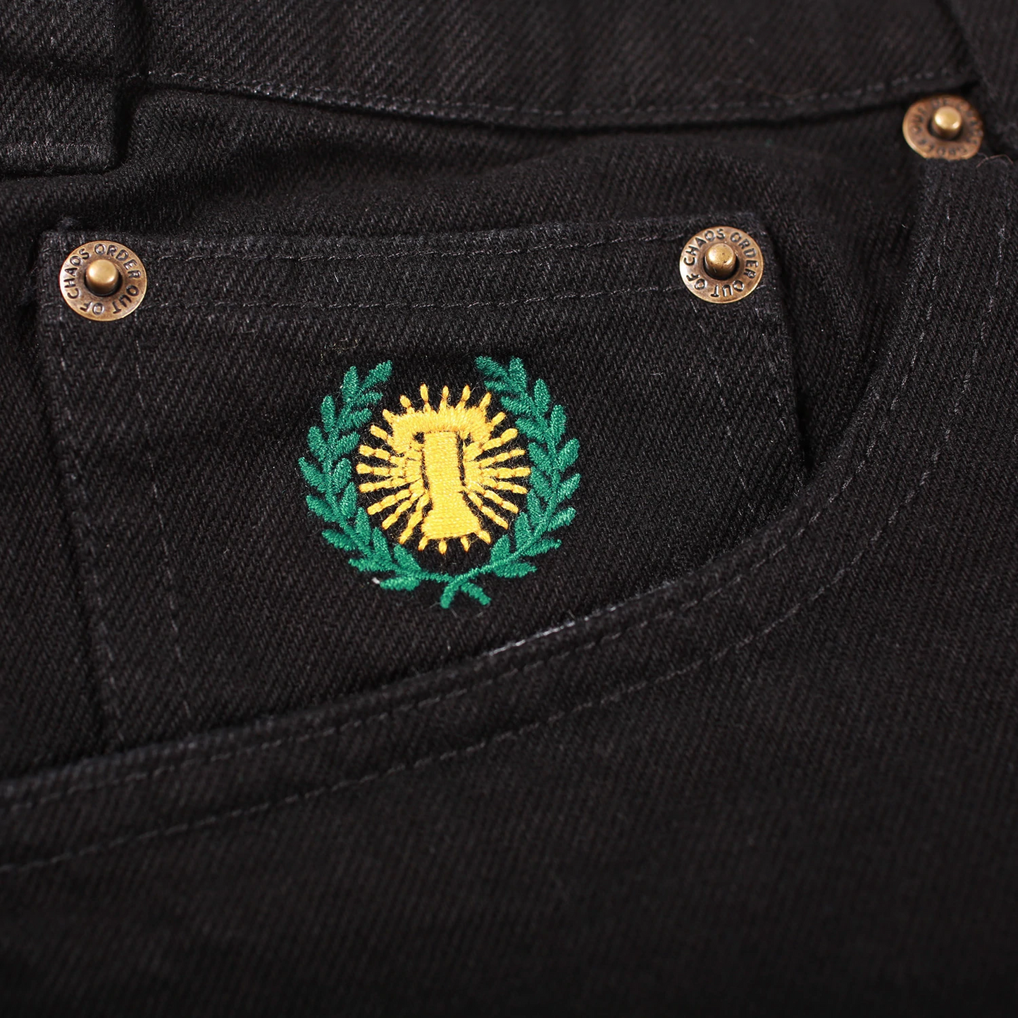 THEORIES PLAZA JEANS BLACK