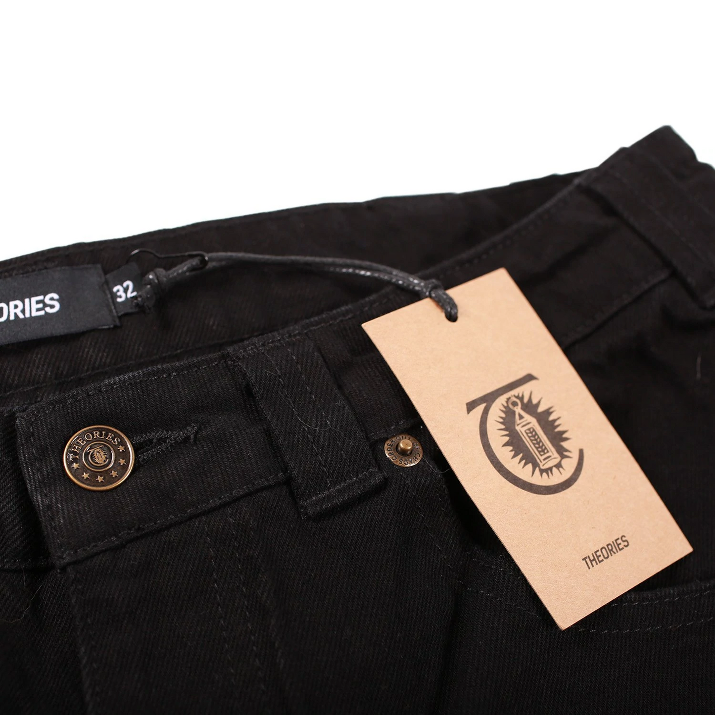 THEORIES PLAZA JEANS BLACK