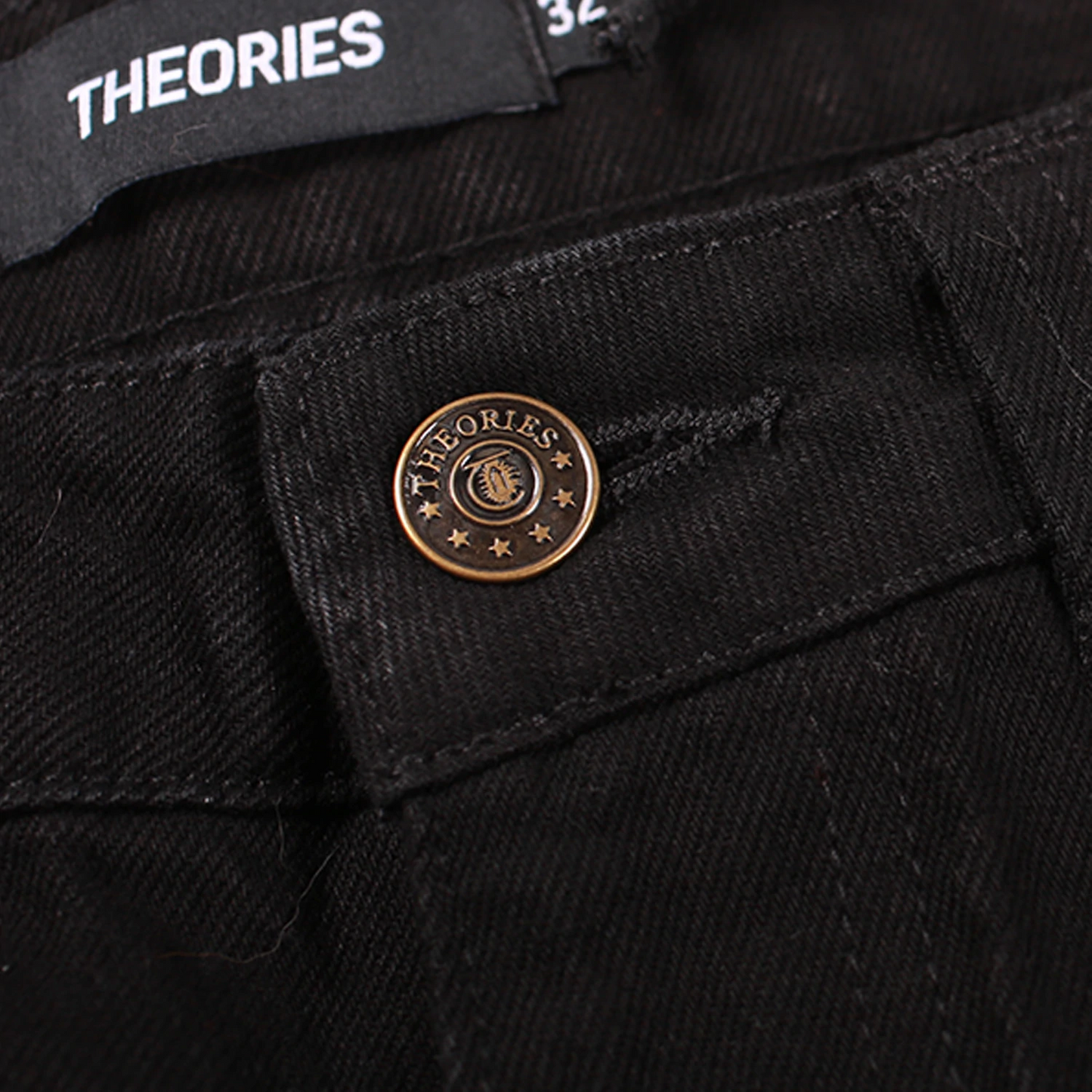 THEORIES PLAZA JEANS BLACK