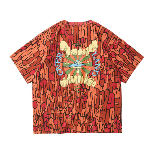 OVERLAND 2.5 TEE - ORANGE CAMO