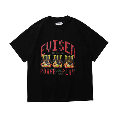 DOT POWER PLAY TECH TEE - BLACK