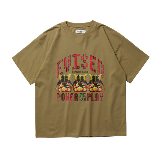DOT POWER PLAY TECH TEE - KHAKI