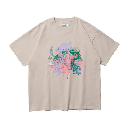 NAGURIKOMI TEE - BEIGE