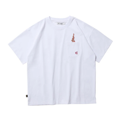 EYE FIRE TECH POCKET TEE - WHITE