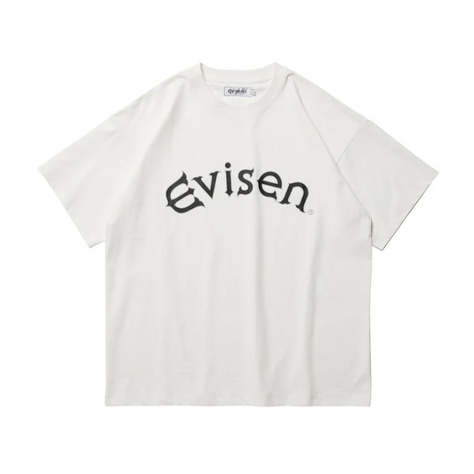 ROUND LOGO TECH TEE - WHITE