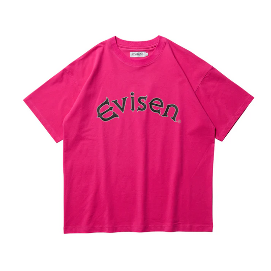 ROUND LOGO TECH TEE - PINK